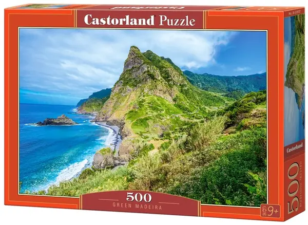 Puzzle Castorland din 500 piese - Madeira verde