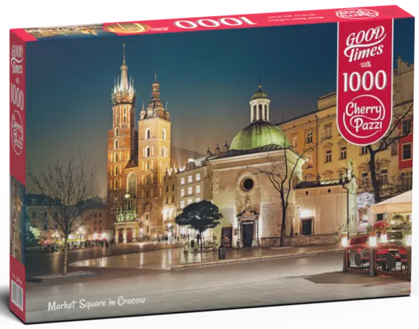 Puzzle Cherry Pazzi din 1000 de piese - Frumusetea Cracoviei