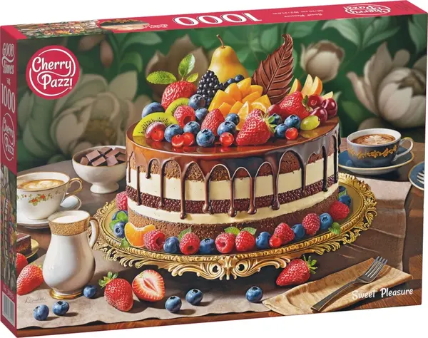 Puzzle Cherry Pazzi din 1000 piese - Dulce plăcere