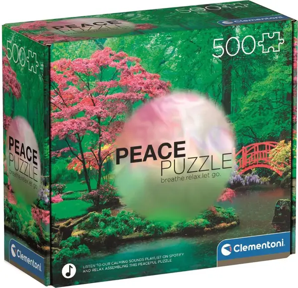 Puzzle Clementoni de la 500 piese - Cântecul de leagăn al picăturilor de ploaie