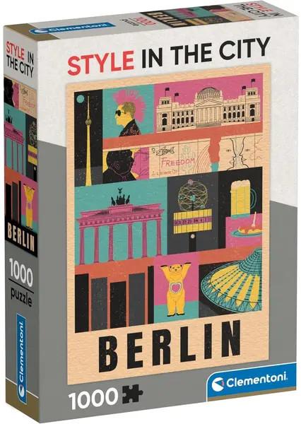 Puzzle Clementoni din 1000 piese - Berlin