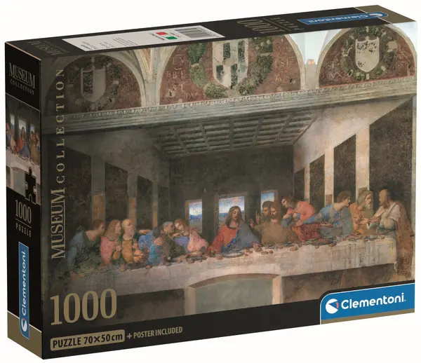 Puzzle Clementoni din 1000 piese - Cina cea de Taină
