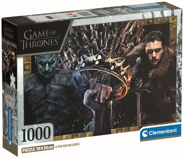 Puzzle Clementoni din 1000 piese - Game of Thrones