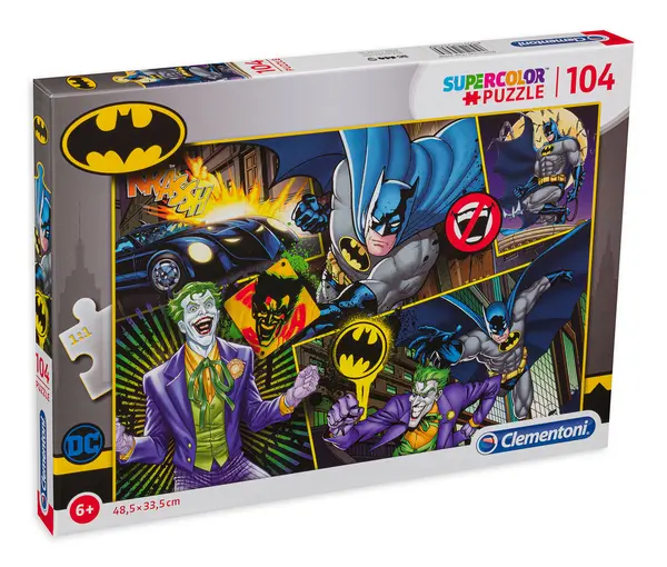 Puzzle Clementoni din 104 de piese - DC Batman