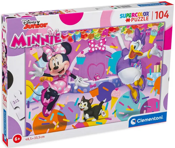 Puzzle Clementoni din 104 de piese - Minnie Mouse
