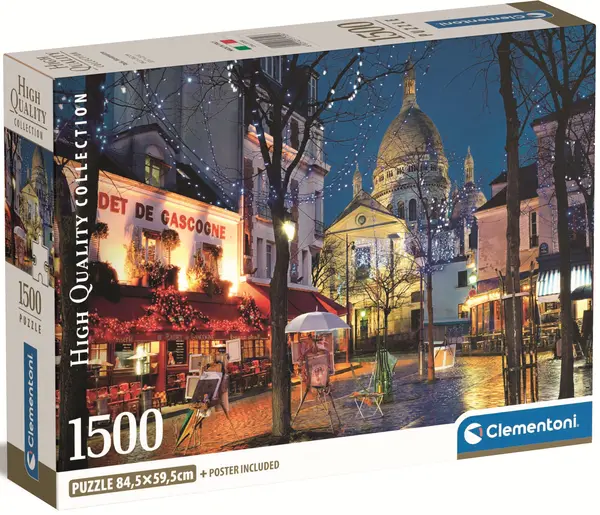 Puzzle Clementoni din 1500 piese - Montmartre, Paris