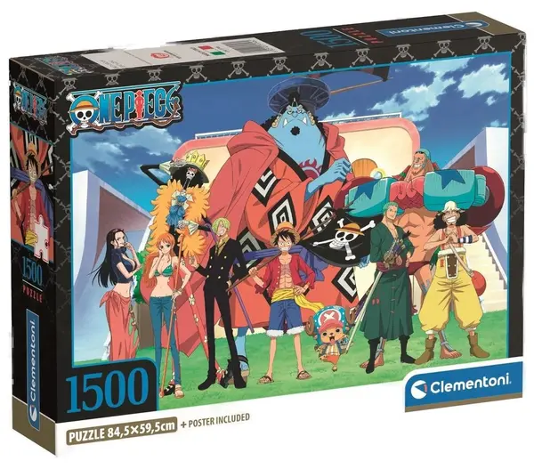 Puzzle Clementoni din 1500 piese - One Piece