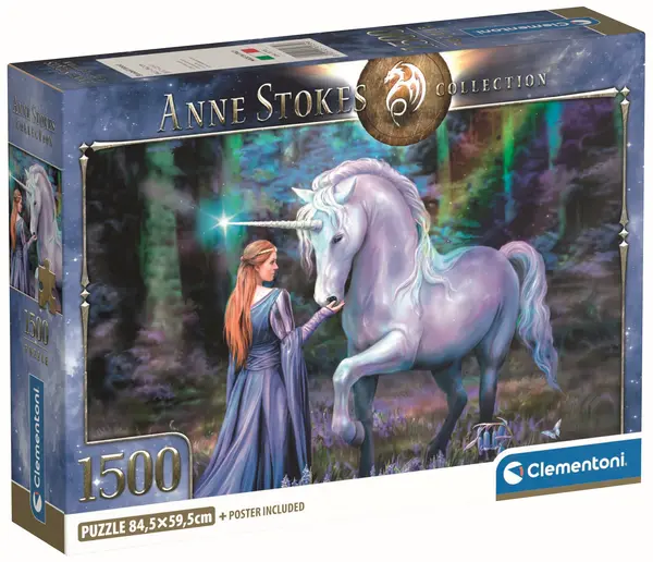 Puzzle Clementoni din 1500 piese - Pădure magică