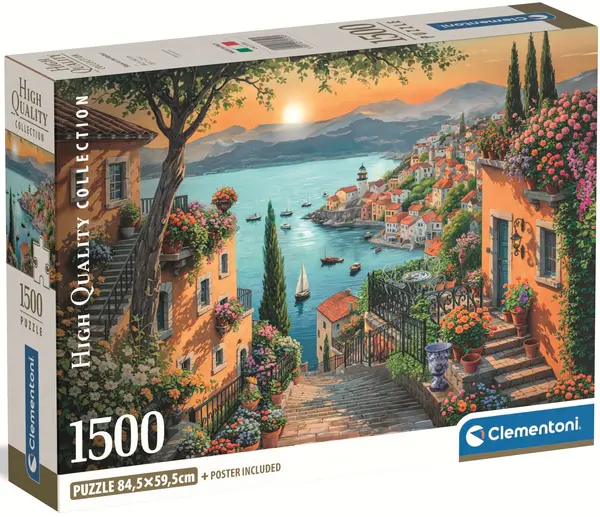 Puzzle Clementoni din 1500 piese - Spre port