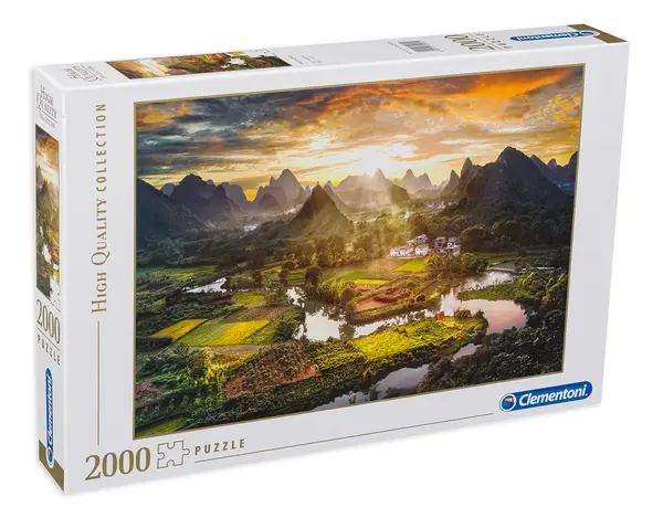 Puzzle Clementoni din 2000 de piese - View of China