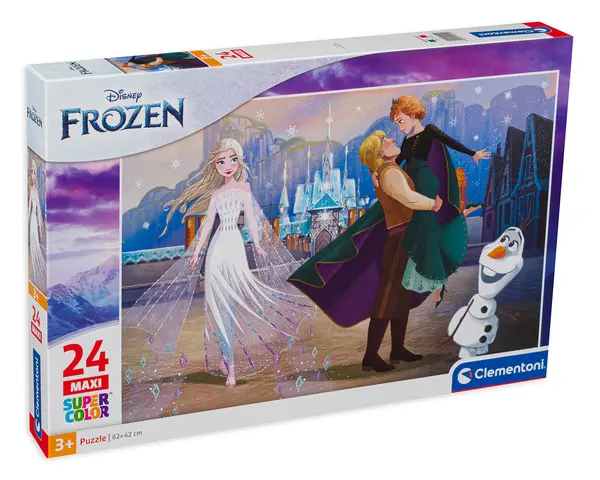Puzzle Clementoni din 24 de piese - Regatul de gheață