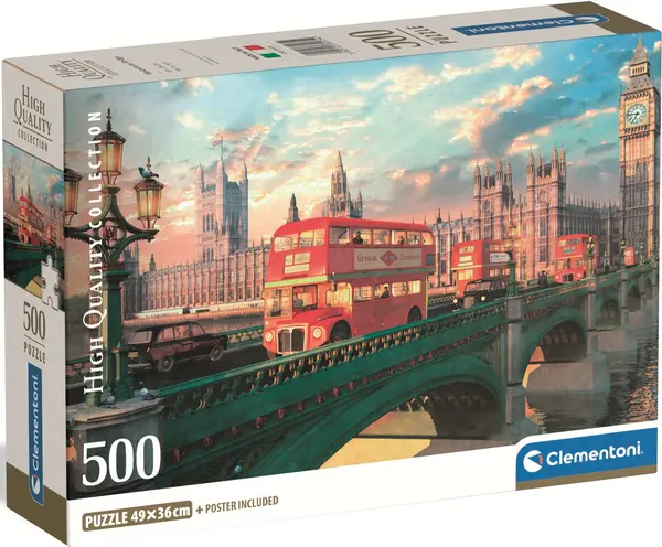 Puzzle Clementoni din 500 piese - Podul Westminster