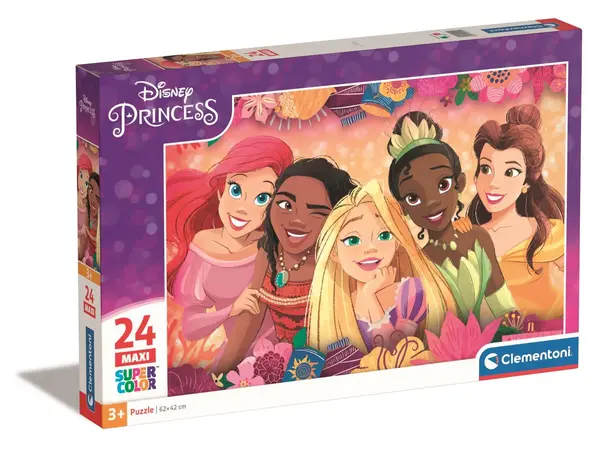 Puzzle Clementoni Maxi, Disney Princess, 24 piese