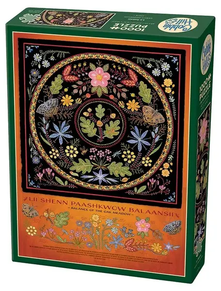 Puzzle Cobble Hill din 1000 de piese - Armonia poienii de stejar