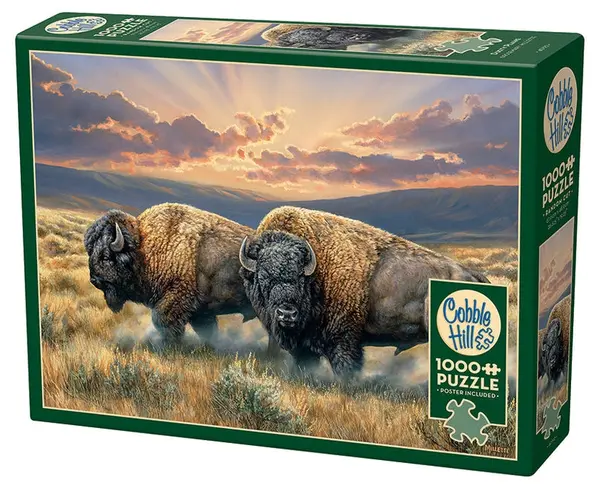 Puzzle Cobble Hill din 1000 de piese - Câmpiile prăfuite