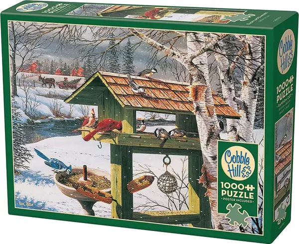 Puzzle Cobble Hill din 1000 de piese - Festin în curtea din spate