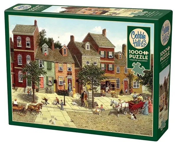 Puzzle Cobble Hill din 1000 de piese - În piață