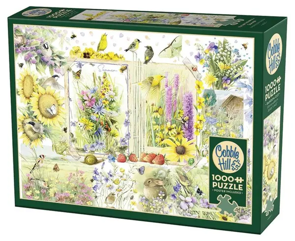 Puzzle Cobble Hill din 1000 de piese - Jurnal natural: Vară