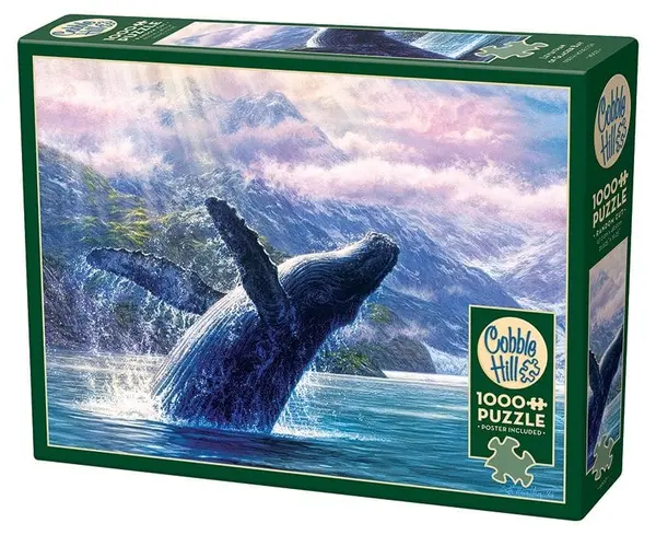 Puzzle Cobble Hill din 1000 de piese - Leviatanul din Glacier Bay