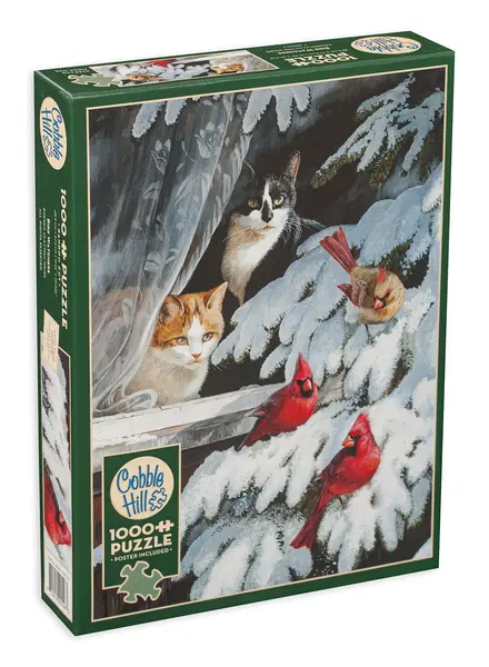 Puzzle Cobble Hill din 1000 de piese - Observatorii de pasari