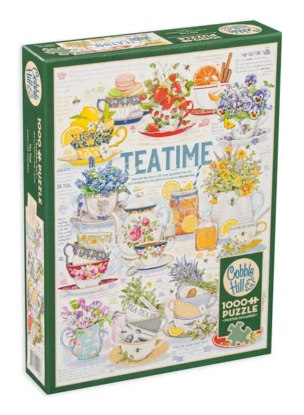 Puzzle Cobble Hill din 1000 de piese - Ora de ceai