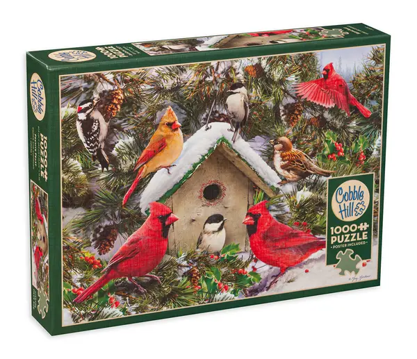 Puzzle Cobble Hill din 1000 de piese - Tratament festiv