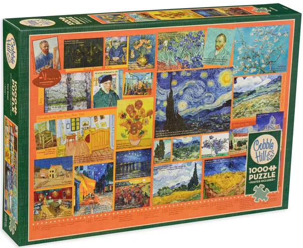 Puzzle Cobble Hill din 1000 de piese - Vincent van Gogh