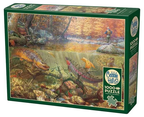 Puzzle Cobble Hill din 1000 de piese - Zi de toamnă de vis
