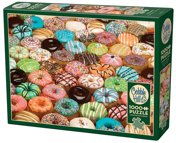 Puzzle Cobble Hill din 1000 piese - Gogoși
