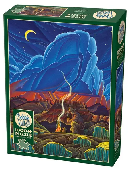 Puzzle Cobble Hill din 1000 piese - Toată noaptea