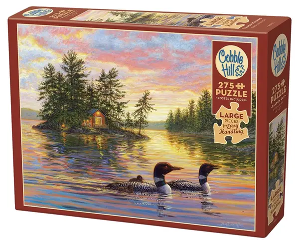 Puzzle Cobble Hill din 275 piese - seară frumoasă.