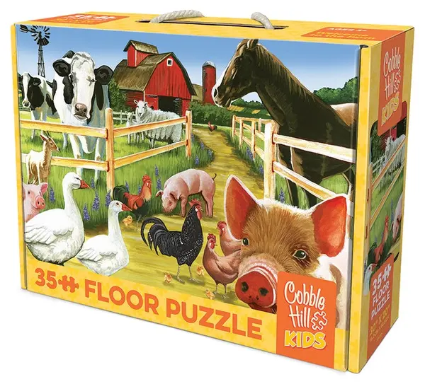Puzzle Cobble Hill din 35 piese - Bine ați venit la fermă