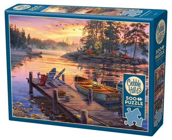 Puzzle Cobble Hill din 500 de piese - Paradisul matinal