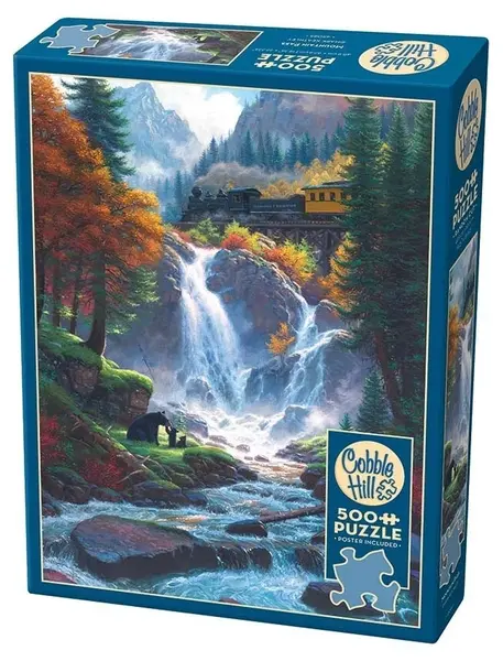 Puzzle Cobble Hill din 500 de piese - Trecătoare montană pitorească