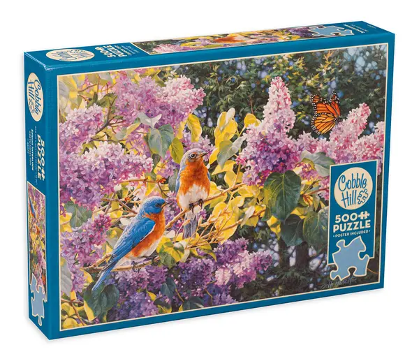 Puzzle Cobble Hill din 500 XXL de piese - Interludiu de primăvară