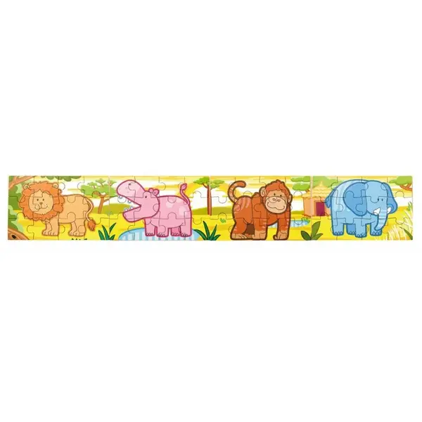 Puzzle conectabil 4 in 1 - Jungla, Viga