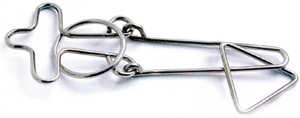 Puzzle de logica metalic Eureka - Racing Wire Puzzle # 08