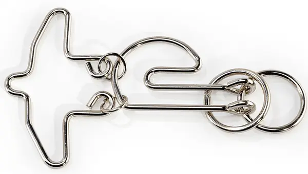 Puzzle de logica metalic Eureka - Racing Wire Puzzle # 22
