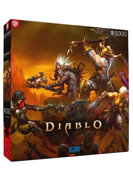 Puzzle Diablo Heroes Battle 1000pc