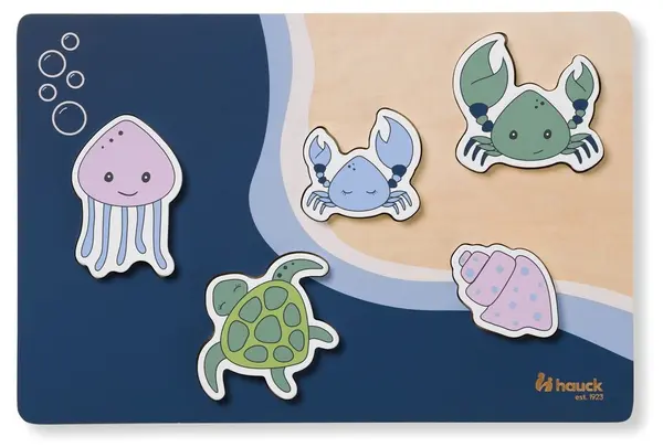 Puzzle din lemn Hauck - Puzzle N Fit, Sea