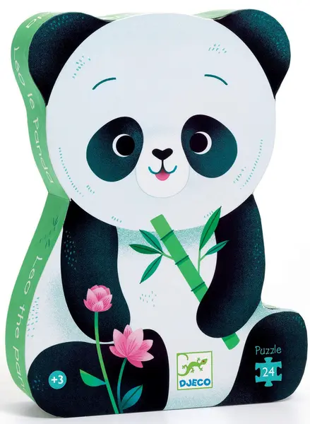 Puzzle Djeco din 24 de piese -Panda