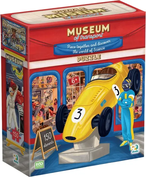 Puzzle DoDo din 150 piese - Muzeul Transporturilor