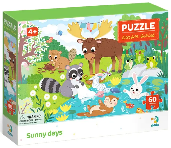 Puzzle DoDo din 60 piese - Vară