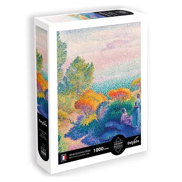 Puzzle Doua femei langa mal - H. Cross 1000 Pcs - Sentosphere