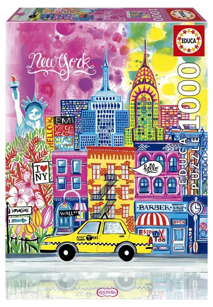 Puzzle Educa de 1000 piese - New York