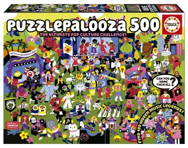 Puzzle Educa de 500 piese - Puzzle fest