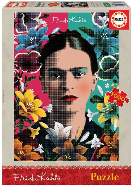 Puzzle Educa din 1000 de piese - Frida Kahlo