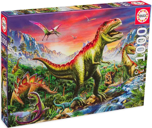Puzzle Educa din 1000 de piese - Jurassic