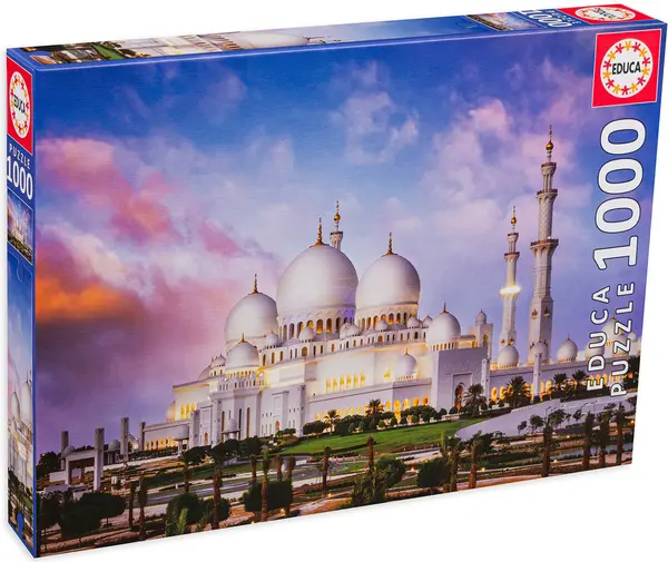 Puzzle Educa din 1000 de piese - Moscheea Sheikh Zayed