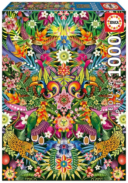 Puzzle Educa din 1000 de piese - Tucani